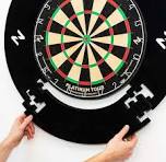 dartbord met ring